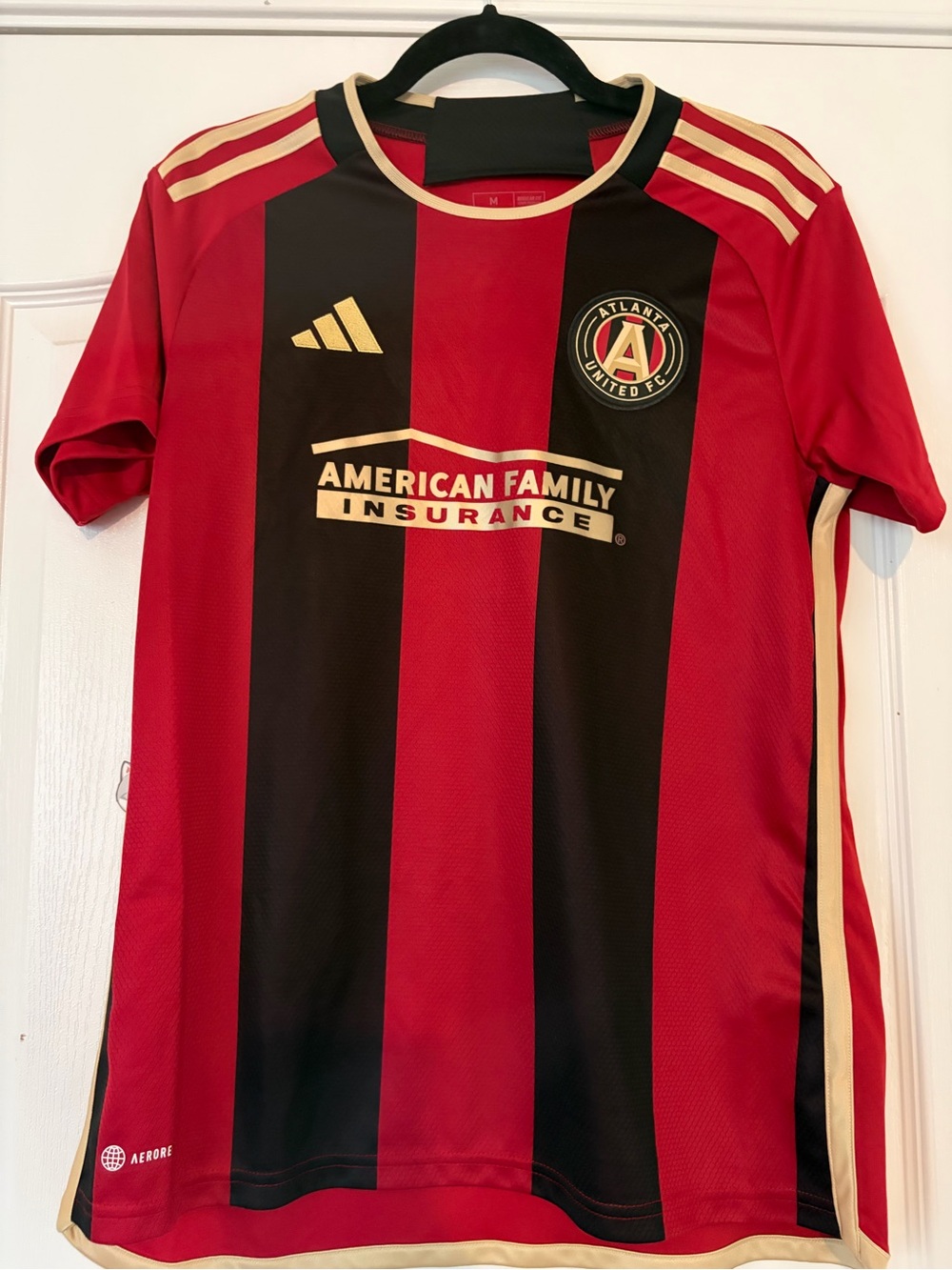 adidas Atlanta United Men’s Red, Black & Gold Home Jersey